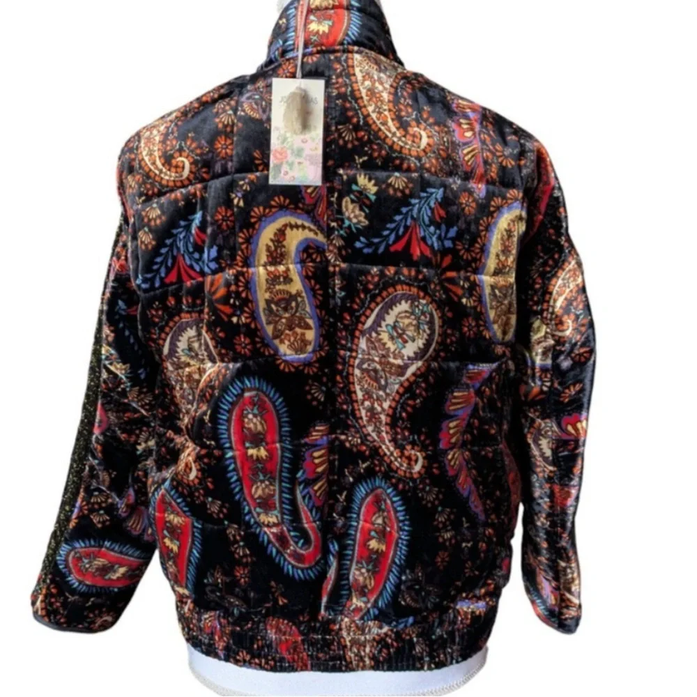 Sezana silk blend Dolman Quilted Jacket NWT